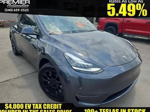 TESLA MODEL Y 2022 7SAYGAEE5NF429025 image